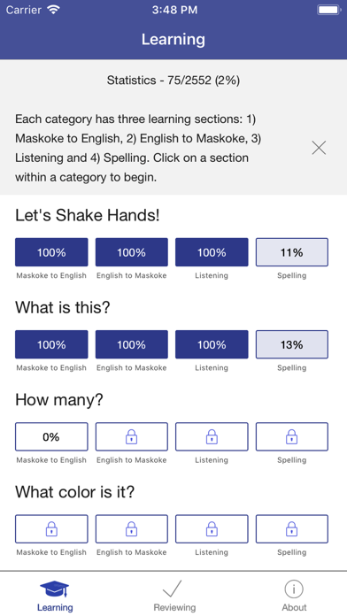 Screenshot #2 pour Maskoke Vocab Builder