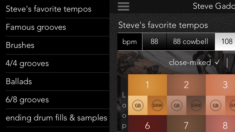 Steve Gadd Drum Loops
