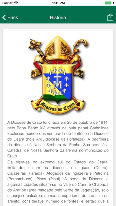 Diocese de Crato screenshot 2