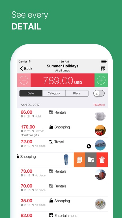 Cost Track - Expense Tracker screenshot-4