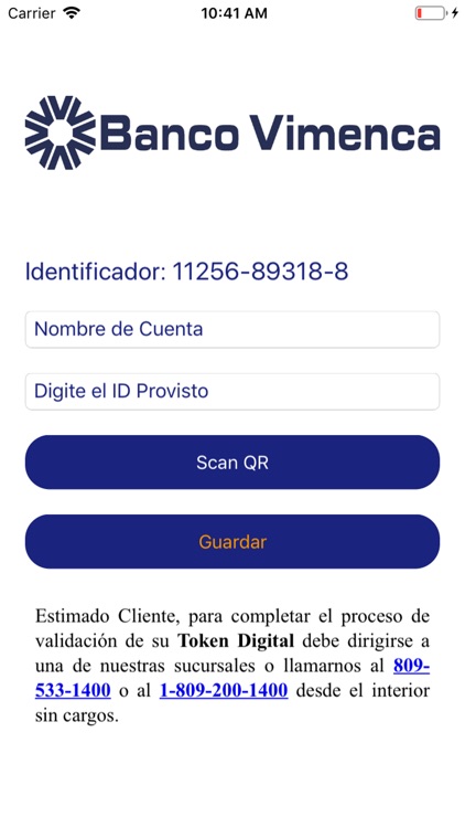 Token Banco Vimenca