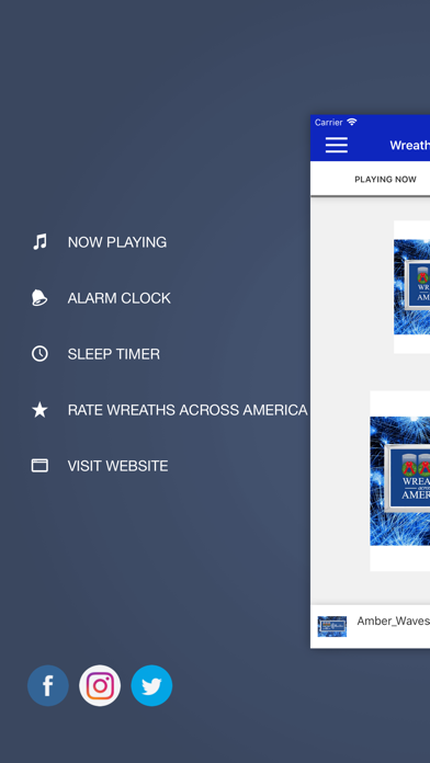 Wreaths Across America iPhone screenshot 3 - Music app