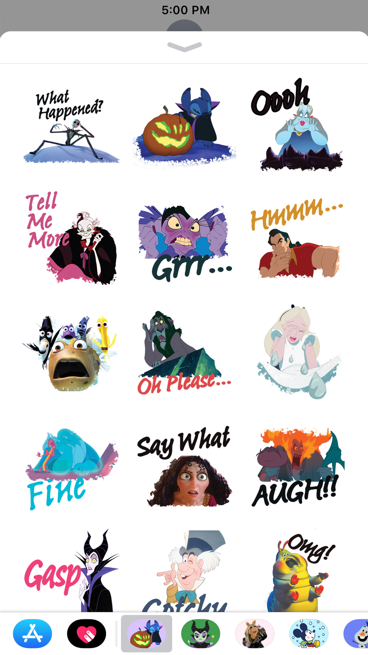 Disney Stickers: Halloween