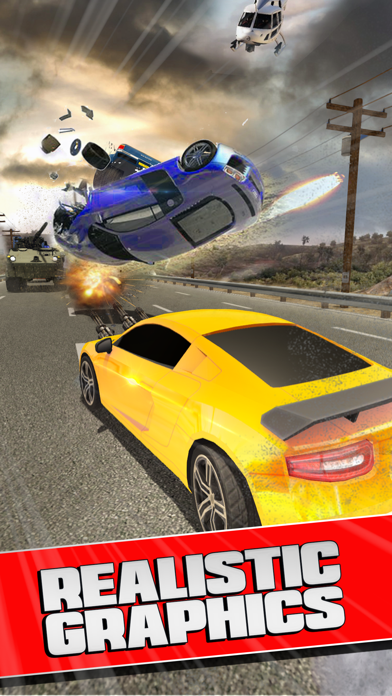 Death Race : Car Road Shooter screenshot 4