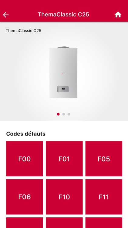 Saunier Duval Diagnostic App