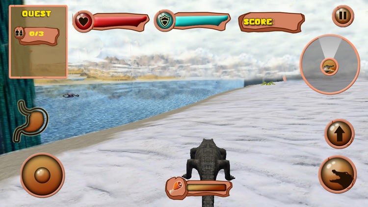 Crocodile Simulator Game 2018 screenshot-4