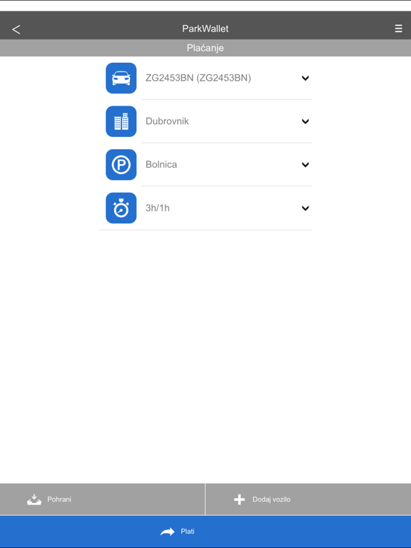 Screenshot #4 pour ParkWallet