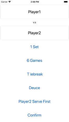 Game screenshot Tennis Score Memo apk