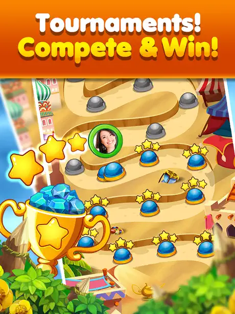 Gem Drop: Match-3 Puzzle Mania