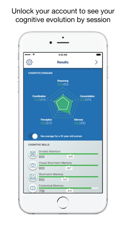 CogniFit Brain Test & Training screenshot-3