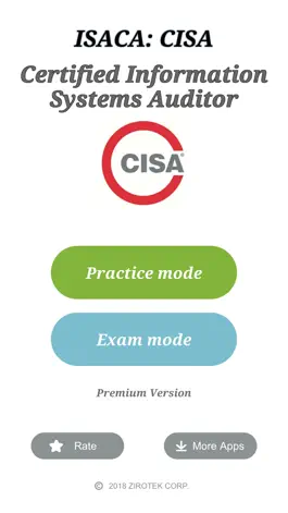 Game screenshot CISA Certification Exam mod apk