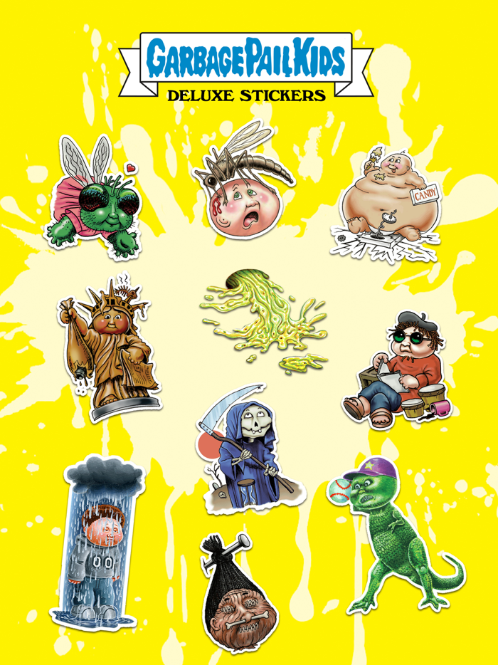 Garbage Pail Kids Deluxe Stickers