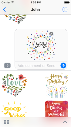 Kathy Davis Sticker Pack screenshot 1