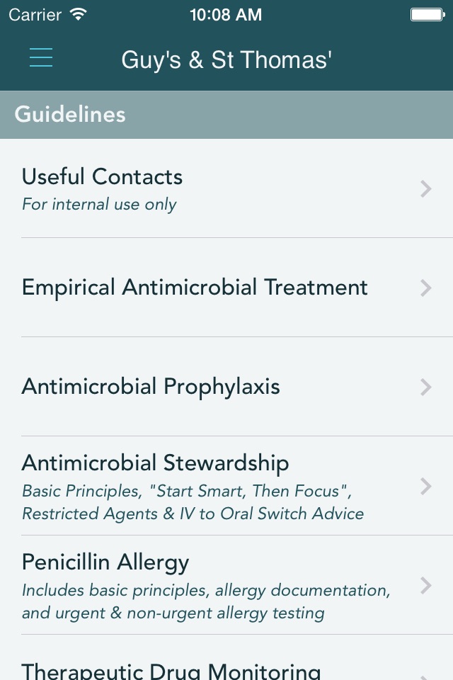 Infections screenshot 3