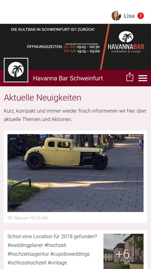 Havanna Bar Schweinfurt(圖1)-速報App