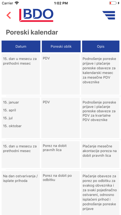 Screenshot #3 pour BDO Tax News