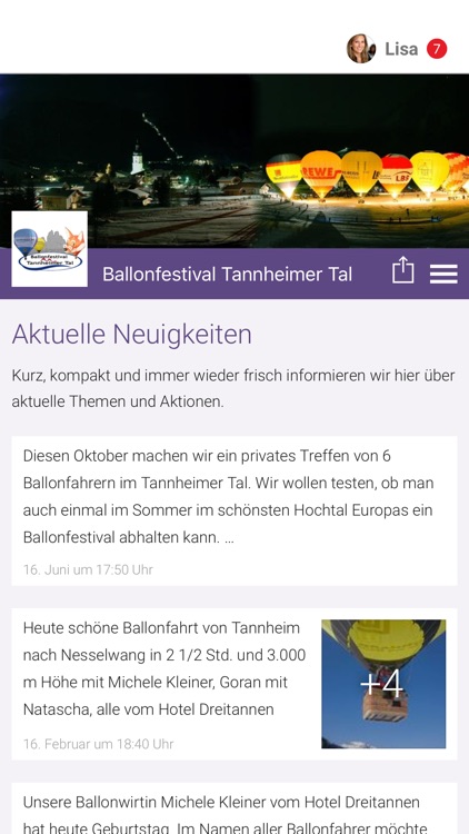 Ballonfestival Tannheimer Tal