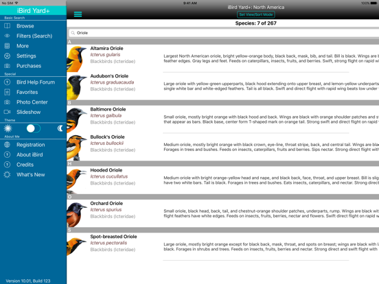 Screenshot #4 pour iBird Yard+ Guide to Birds