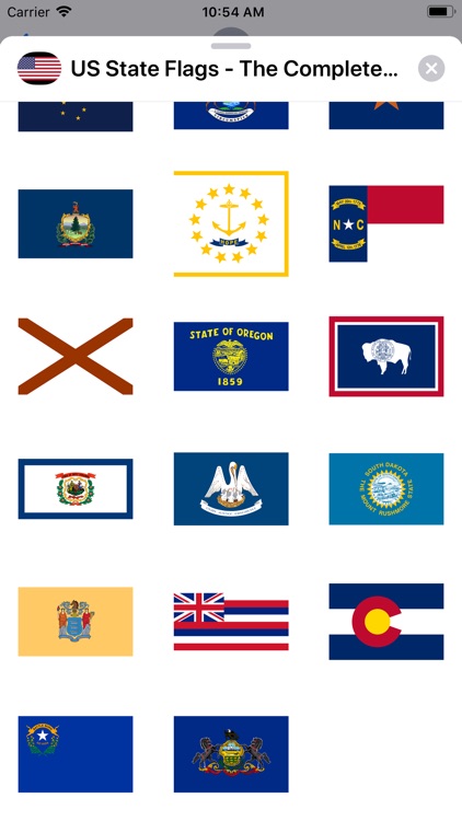 US State Flags Complete Set screenshot-3