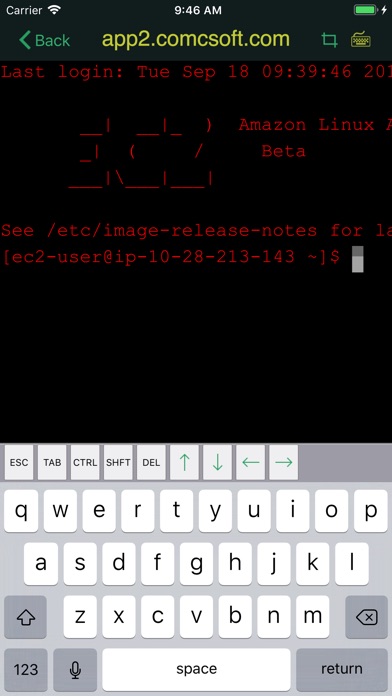 iTerminal Pro For iPhone screenshot1