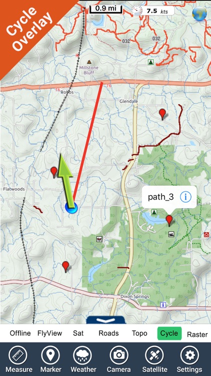 Shawnee National Forest gps and outdoor map screenshot-3