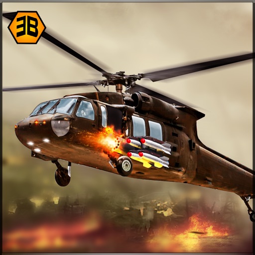 Gunship Robot Helicopter Fight icon