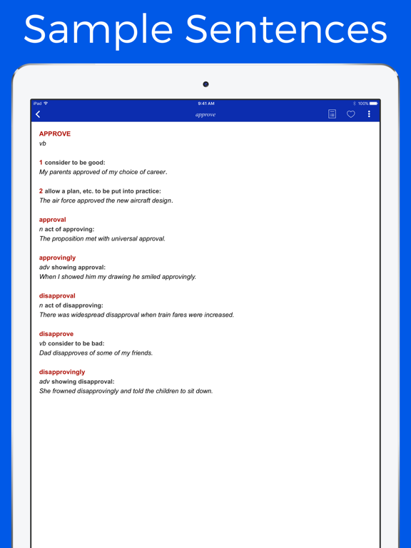 Screenshot #6 pour Dictionary of Word Family