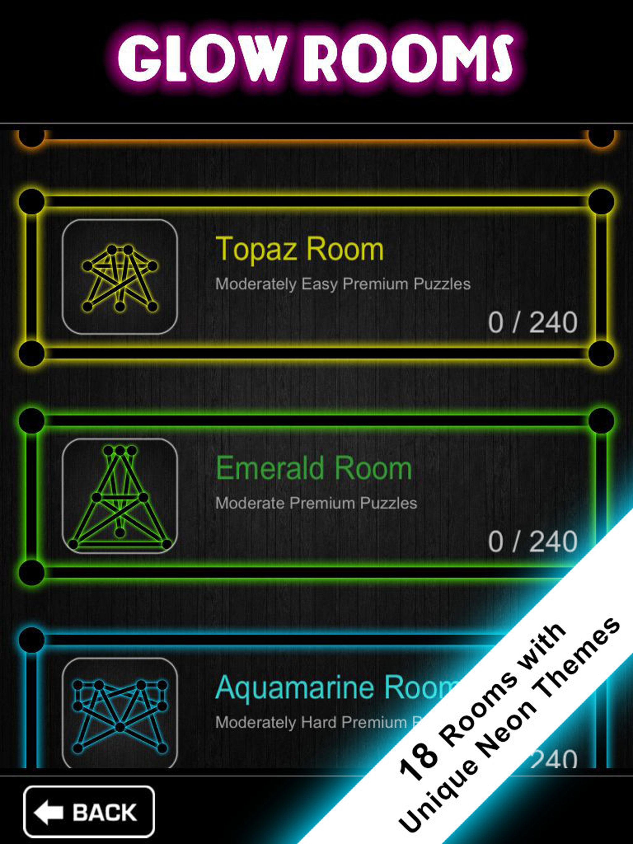 Glow - neon puzzle games