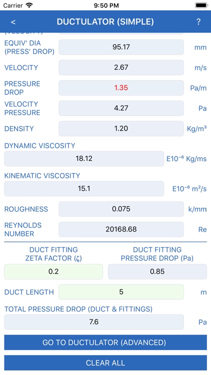 Building Services Calculator