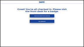 SAFE Mobile App 5.0 screenshot