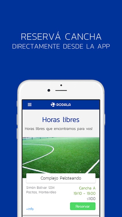 Rodala - Reserva de canchas by Gabriel Feippe