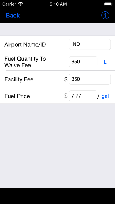 Screenshot #3 pour Fuel Flite - Fuel Tankering