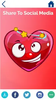 How to cancel & delete heart emoji maker : new emojis for chat 1