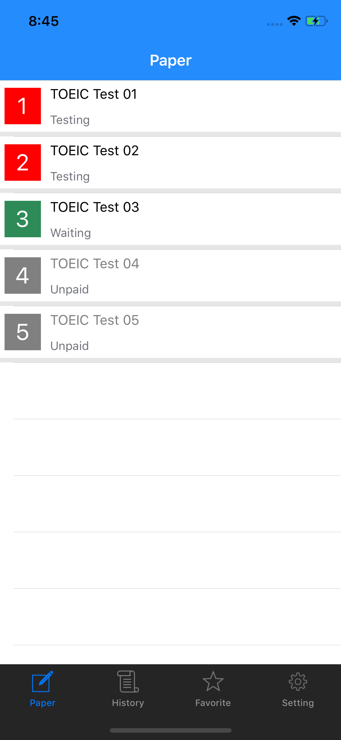 TOEIC Test 1000 Questions