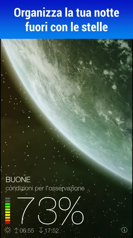 Sky Live：Chiaro cielo notturno