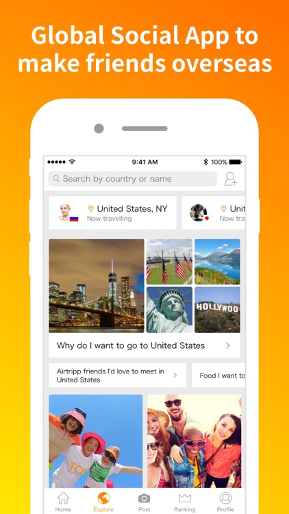 Airtripp - Meet global friends screenshot-0