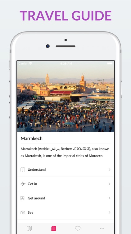 Marrakesh Offline Map & Guide