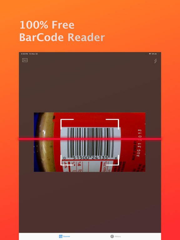 Screenshot #6 pour QR Code Reader ~