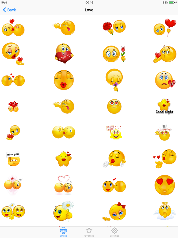 Screenshot #5 pour Adult Emojis Smiley Face Text