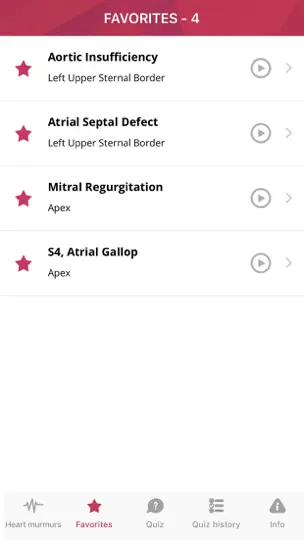 Скриншот Heart Murmurs Lite на iPhone 2