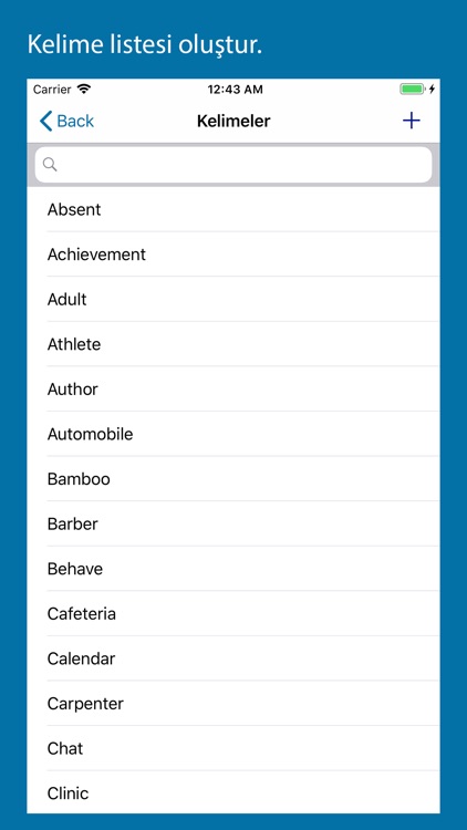 İngilizce Kelime Ezberle