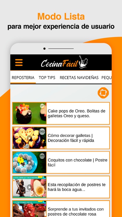 COCINA FÁCIL video recetas screenshot-3