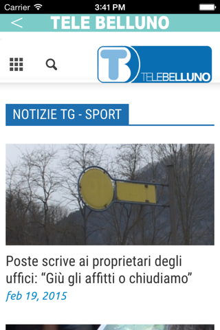 Telebelluno - dolomiti screenshot 2