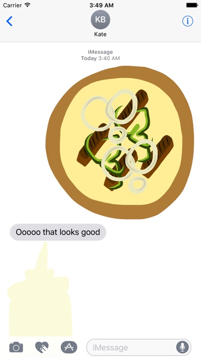 Pizza Toppings Stickers screenshot 4