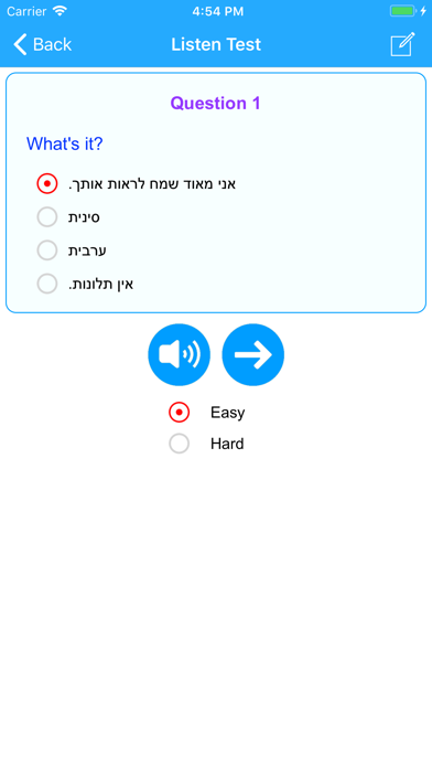 Learn Hebrew Language Offline screenshot 4