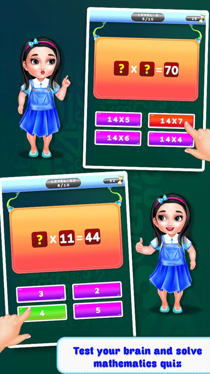 Multiplication Table Learning