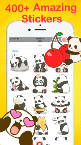 Game screenshot Panda Stickers Collection apk