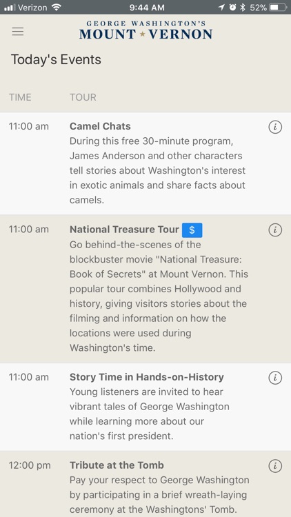 George Washington Mount Vernon