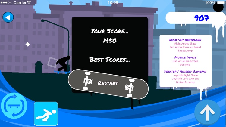 Stick Skater Endless Game screenshot-3