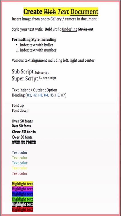 Create Document HD - Doc Write